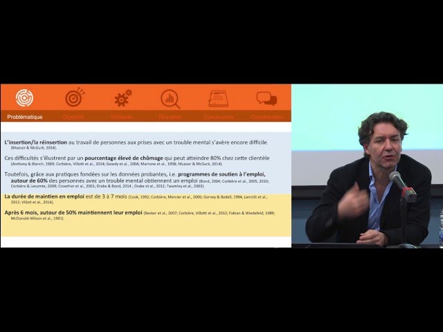Conférence ISS: «La santé mentale au travail: Le maintien en emploi des personnes aux prises avec un trouble mental»