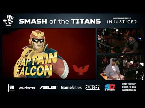 Smash of the Titans #32 - Winner Ro16: IX|Moonboyjosh (C. Falcon) vs SuperSega (Rosalina & Luma)