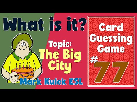 What is it? (city vocabulary - #77) | Fluency Practice - Mark Kulek ESL