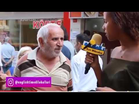 Turkiye Icin “ How can i get to taksim ” Sari Mikrofon