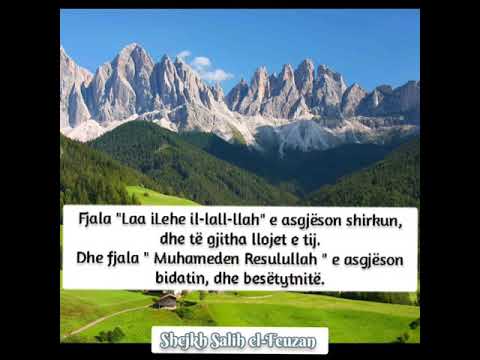 Shejkh Salih el-Feuzan: Rëndësia e fjalës Lee il-lehe il-llah