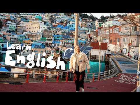 Learn English on my trip to Busan | Comprehensible input vlog