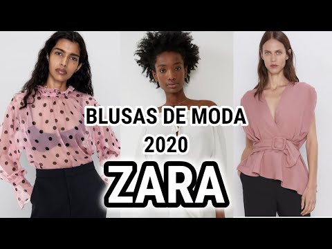 BLUSAS de moda 2020 ZARA #20 / Fashion Love