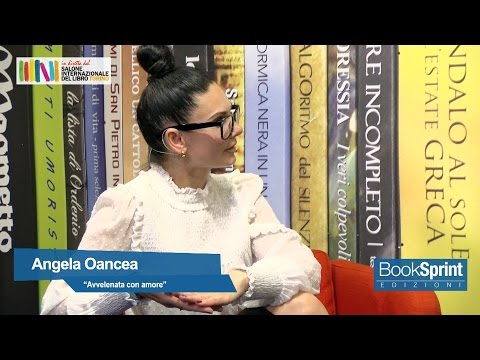 Angela Oancea dal Salone Internazionale del Libro di Torino - BookSprint Edizioni