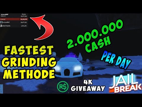 Roblox Jailbreak How I Get 2 000 000 Money In A Day Best Farm Method 4 K Robux Giveaway Apphackzone Com - roblox vehicle simulator money glitch + giveaway