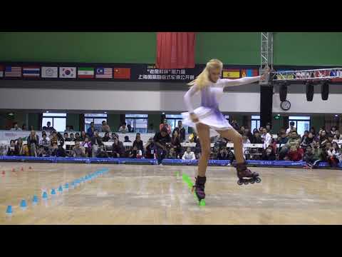 2018 SSO Classic Slalom Junior Women 1st Place Sofia Bogdanova (RUS)