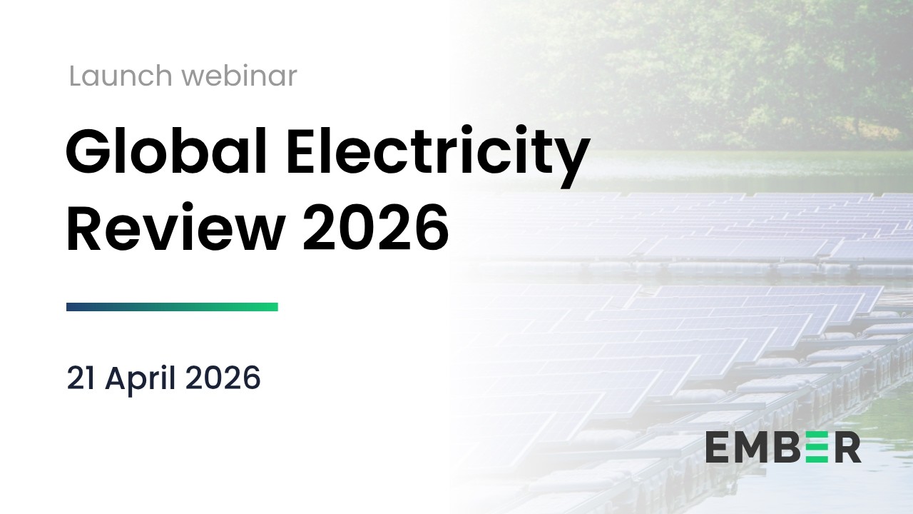Global Electricity Review 2026: Europe & Americas Session