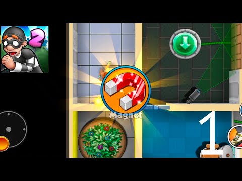 Robbery bob 2 seagull Bay Level 1(iOS Android) full gameplay
