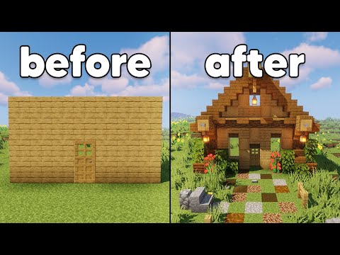 Minecraft: Simple House Building Hacks
