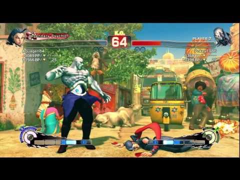 SSF4 AE Ver 2012 aquagen84 (Rose) vs Pokey1986 (Seth)