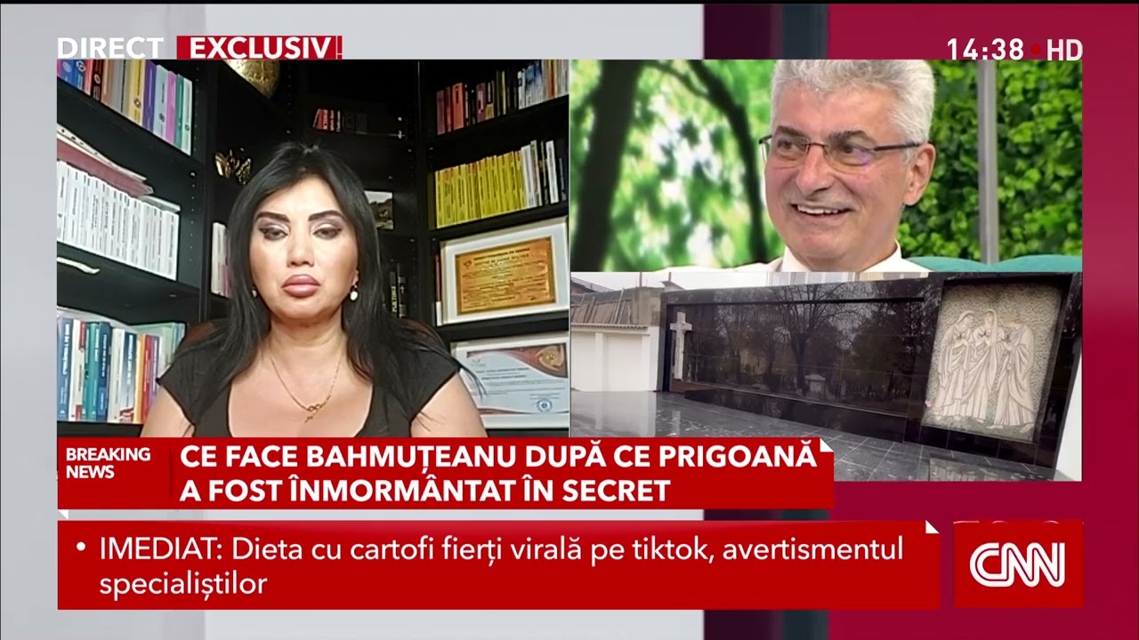 Adriana Bahmuțeanu e „în stare de șoc” după ce spune că a aflat din presă că Silviu Prigoană a fost