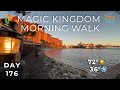 LIVE Morning Calm Disney World Walk Shows Rides