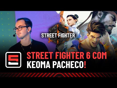 JOGAMOS O NOVO STREET FIGHTER 6 COM O PRO PLAYER KEOMA PACHECO