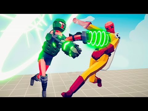 TITANIUM BOXER 1 vs 1 EVERY UNIT | TABS Totally Accurate Battle Simulator