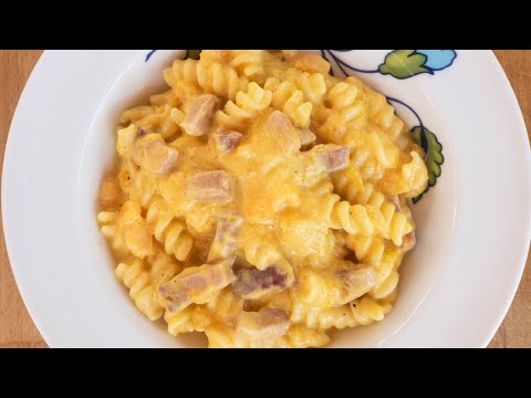 Pasta zucca e speck cremosissima! La ricetta semplice e veloce!