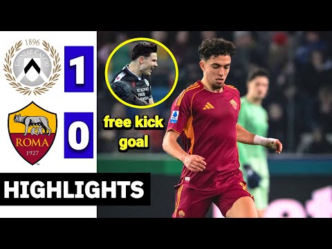Udinese - Roma 1-0 HIGHLIGHTS | Serie A 2025/26