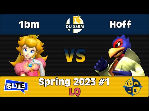 Drexel Melee Spring '23 #1: 1bm (Peach) vs hoff (Falco) - LQ