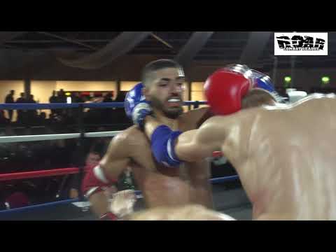 Roar Combat League 12: Gary Underwood (Shin Kicks) Vs Francesco Tiano (TKA)