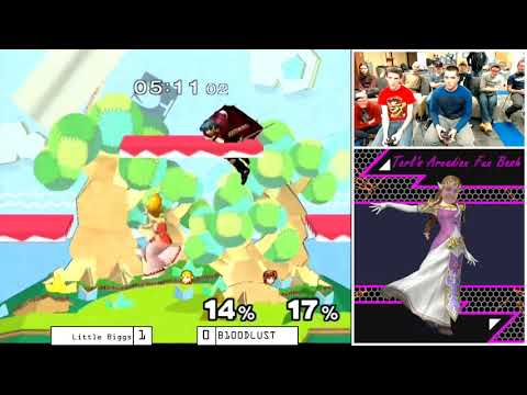 Little Biggs (Zelda) vs. B100DLUST (Marth) - Tarl's Arcadian Fun Bash GF