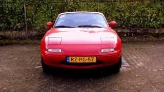 preview picture of video 'Te Koop: Mazda MX-5 1.6 Classic Red'