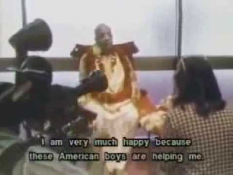 Srila Prabhupada, Press Conference, Dallas Airport, 1973