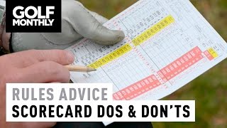 Rules Advice - Scorecard Dos & Don