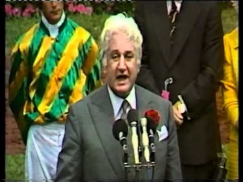 Sir John Kerr In Fine Form At The 1977 Melbourne Cup