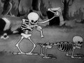 Walt Disney The Skeleton Dance(Пляска мертвецов) 