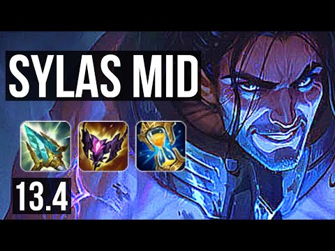 SYLAS vs ZOE (MID) | 11/3/11, 500+ games, Legendary | KR Master | 13.4