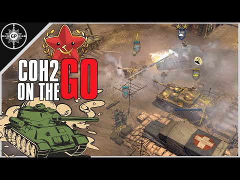 Death by Partisan and T-34 Swarm! - COH2 on the GO!