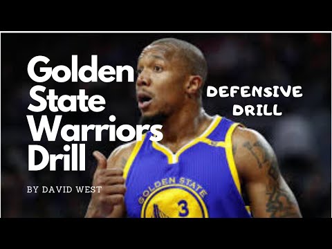 Golden State Warriors Defensive Rotation Drill | Directed by David West