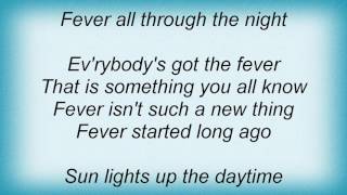Rita Coolidge - Fever Lyrics