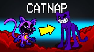 CATNAP Took Over Among Us! (Poppy Playtime Mod)