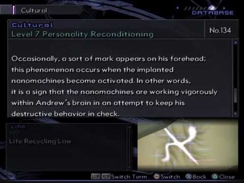 Let's Play "Xenosaga III" Part 010 Bonus - Still More Skippable Database Reading!