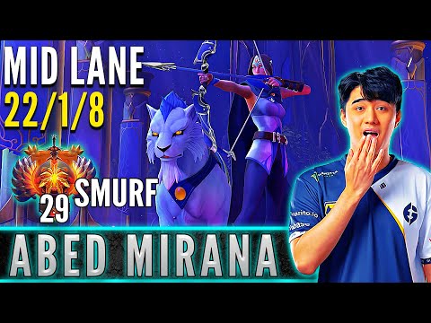 EG.Abed  [ Mirana ]  Mid Lane Pro Gameplay  [ Patch 7.32b ]  Dota 2 Full Game