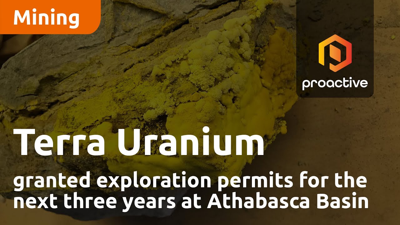 Terra Uranium granted exploration permits for the next three years at Athabasca Basin