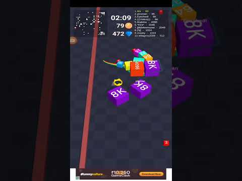 Cube Arena:2048 goal: reaching first place very fast (@denidhina )