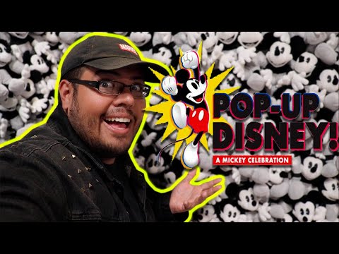 Pop Up Disney! A Mickey Celebration l Limited Time Mickey Mouse Pop Up Exhibit Video
