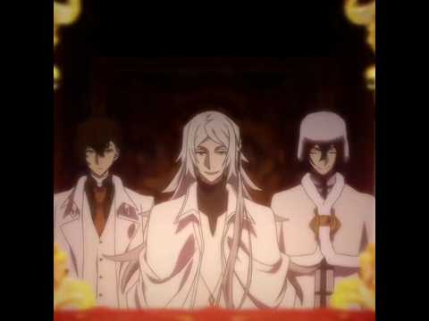 The Dead Apple Trio | Fyodor Dostoevsky, Osamu Dazai, Shibusawa | Bungou Stray Dogs edit |