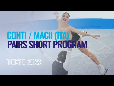 CONTI / MACII (ITA) | Pairs Short Program | Tokyo 2023 | #WTTFigure
