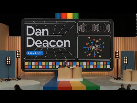 Dan Deacon at Google | 2023 Keynote 