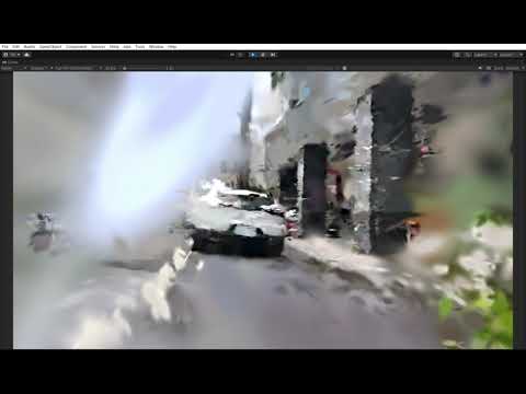 Importing 3D Gaussian Splatting into Unity is pretty cool