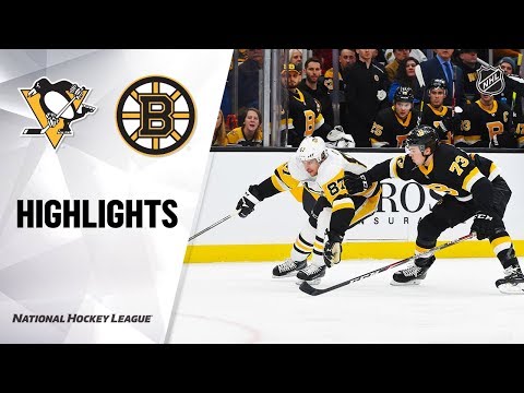 NHL Highlights | Penguins @ Bruins 1/16/20