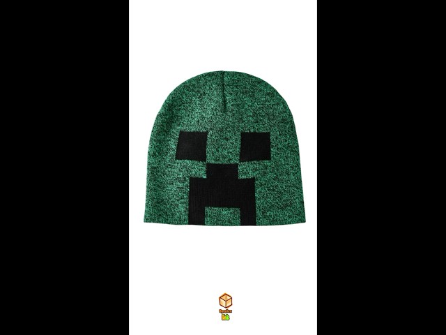 Vídeo relacionado con Minecraft Conjunto de gorro y guantes para niño | Paquete de invierno de punto con gráfico TNT Creeper de Gamer Kids | Gorro y guantes de personaje de juego de talla única con logotipo