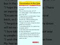 Conversation At Bus Stop Everyday Sentences At Bus Stop