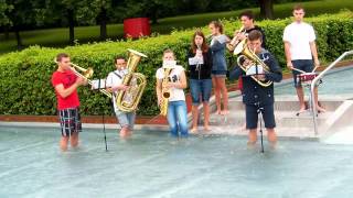 preview picture of video 'Cold Water Challenge Musikverein Zapfendorf 2014'