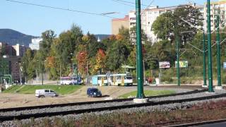 preview picture of video 'Tramvajová trať Liberec - Jablonec nad Nisou'