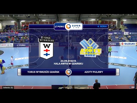 4. Seria Torus Wybrzeże Gdańsk - Azoty Puławy SKRÓT