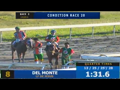 DEL MONTE - MJCI RACE 3 - January 11, 2020 - BAYANG KARERISTA Horse Racing - Race Replay