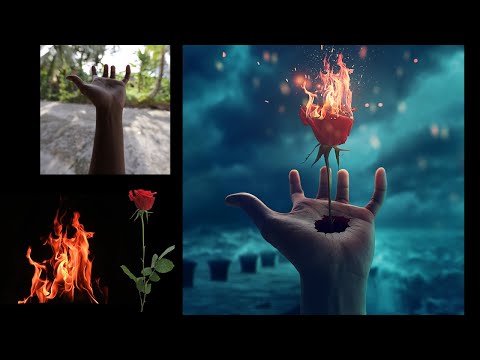 Neon Glow Effect Portrait Photoshop Tutorial